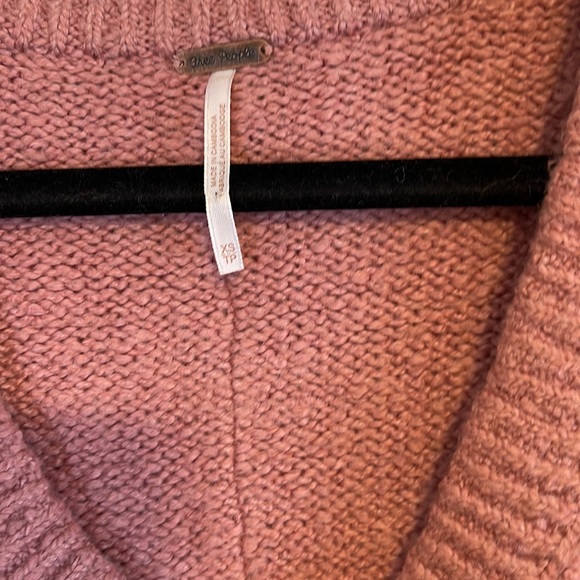 NWOT Free People Brookside sweater - size xs - Picture 4 of 11